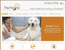 Tablet Screenshot of dogsdayinnchicago.com